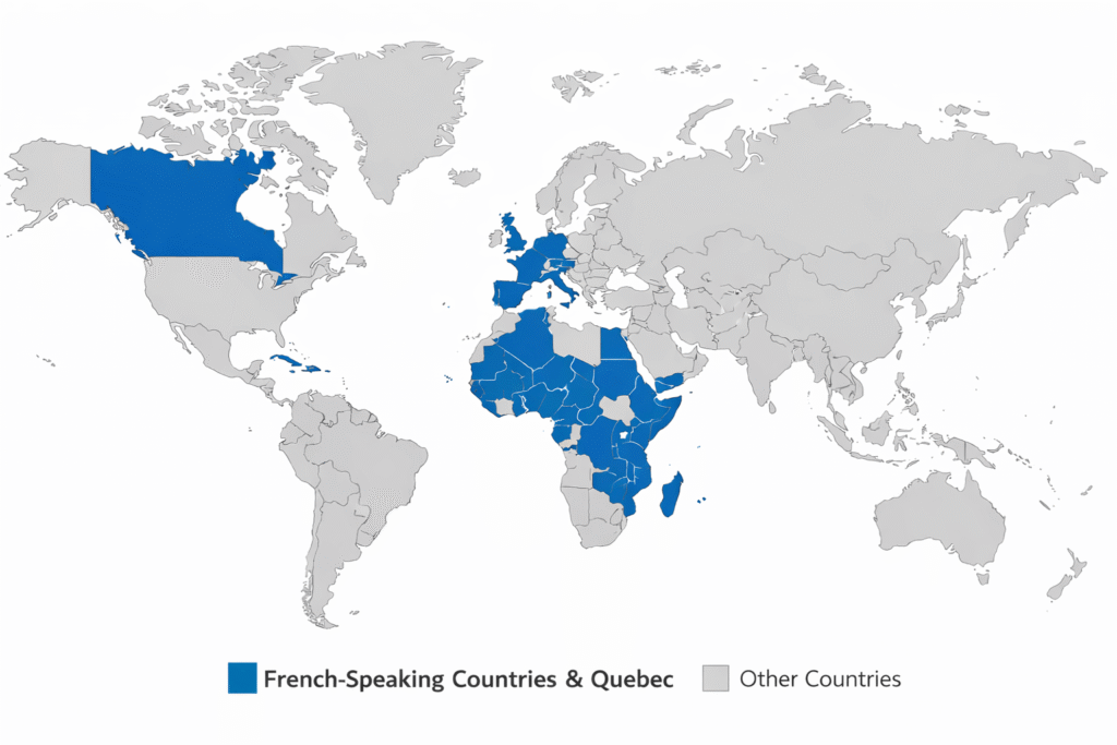 Where Is French Spoken Around the World?